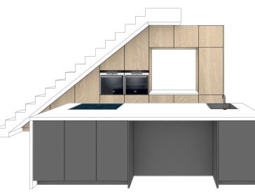 Keuken onder trap